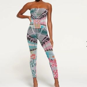 NWT SKIMS Summer Mesh Strapless Deco Corset Top